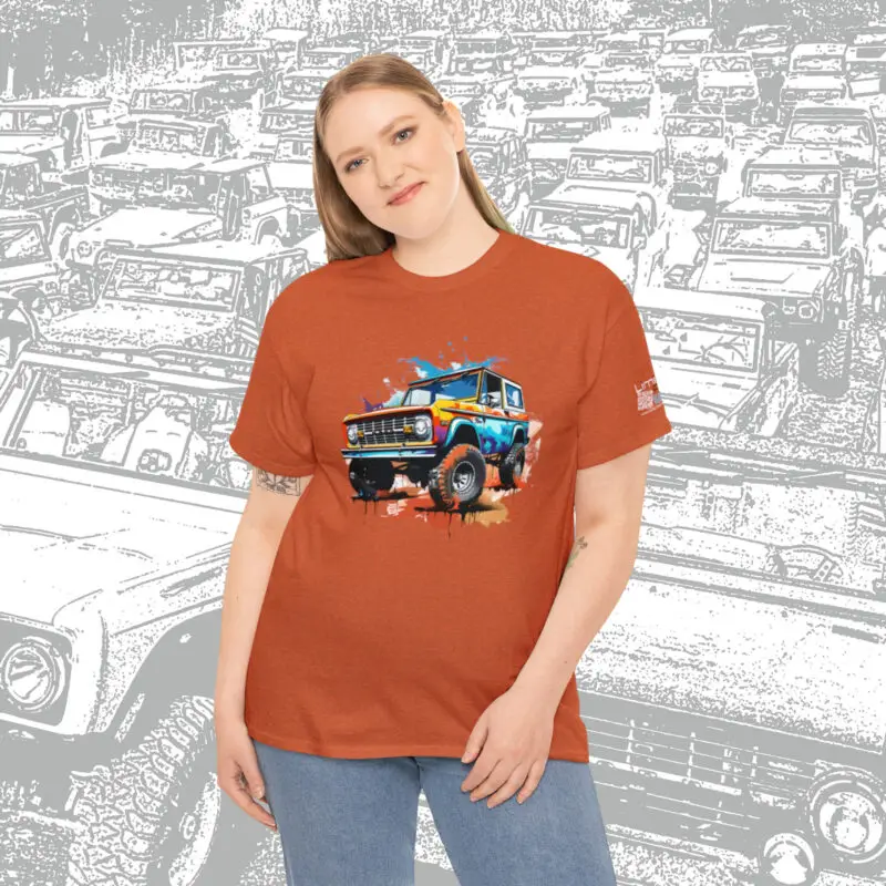"Splash" ~ LPV Maiden Voyage Collection • Make a bold statement! A Bronco with a splash of color! • Gildan 5000 - Image 4