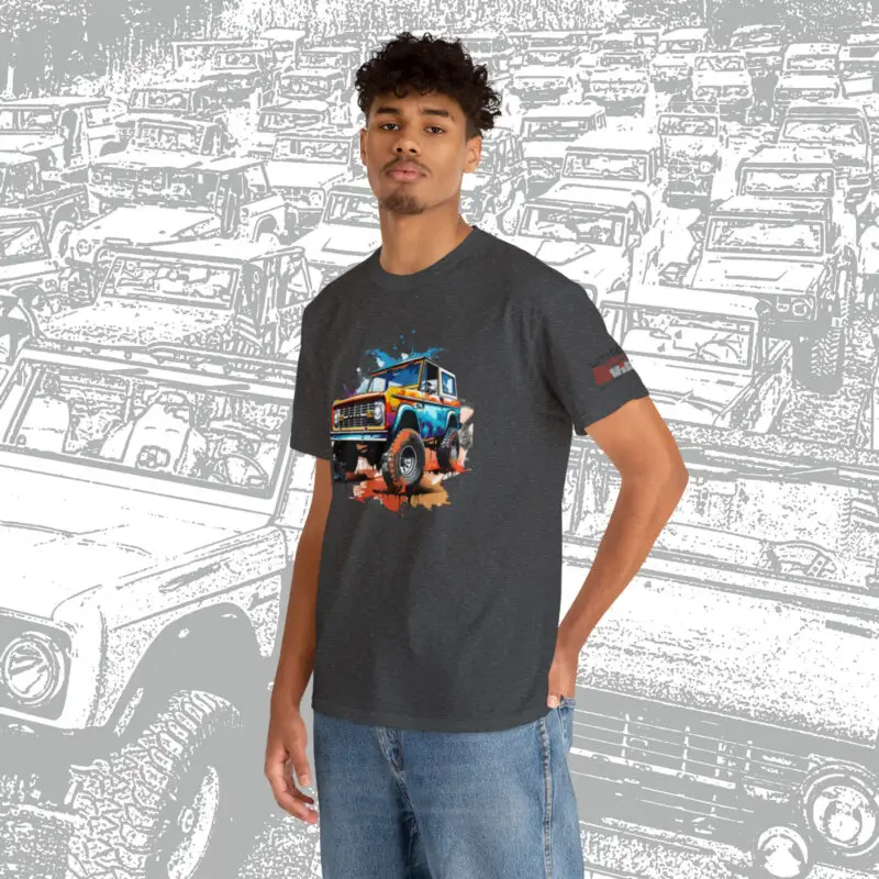 "Splash" ~ LPV Maiden Voyage Collection • Make a bold statement! A Bronco with a splash of color! • Gildan 5000 - Image 7