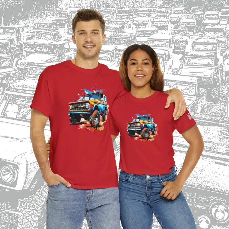 "Splash" ~ LPV Maiden Voyage Collection • Make a bold statement! A Bronco with a splash of color! • Gildan 5000 - Image 8