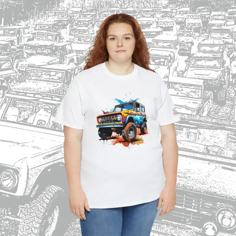 "Splash" ~ LPV Maiden Voyage Collection • Make a bold statement! A Bronco with a splash of color! • Gildan 5000 - Image 3