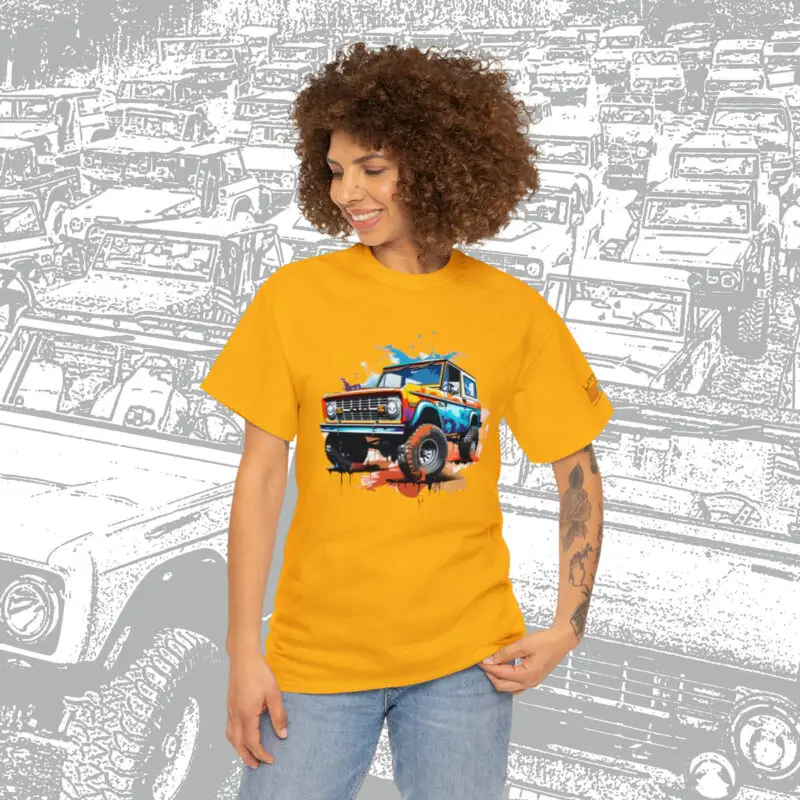 "Splash" ~ LPV Maiden Voyage Collection • Make a bold statement! A Bronco with a splash of color! • Gildan 5000 - Image 2