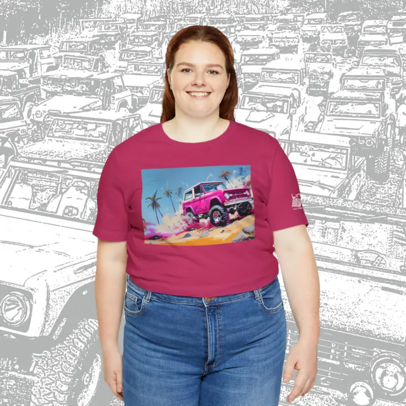 "Not Barbe" ~ LPV Maiden Voyage Collection • For those pink Bronco lovers out there. Watch out Ken, Not Barbie doesn't play! • Bella+Canvas 3001 - Image 7