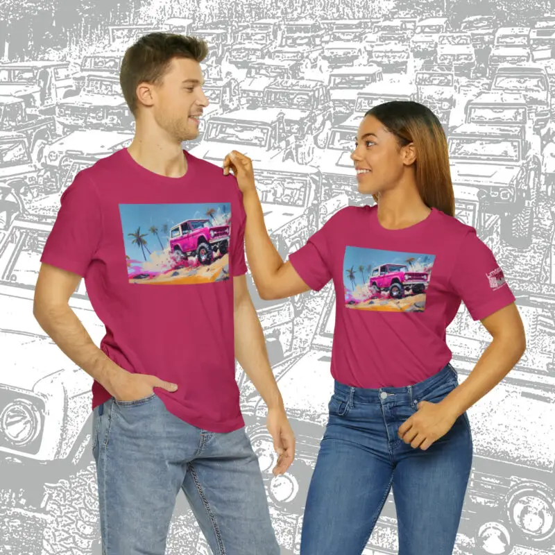 "Not Barbe" ~ LPV Maiden Voyage Collection • For those pink Bronco lovers out there. Watch out Ken, Not Barbie doesn't play! • Bella+Canvas 3001 - Image 9