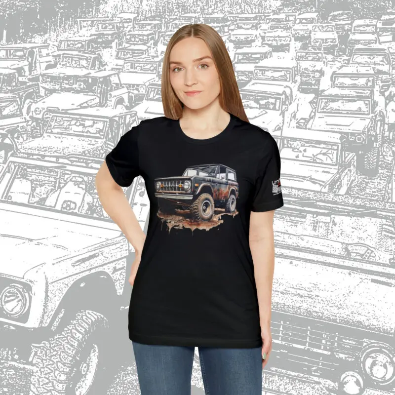 "Patina Pass" ~ LPV Maiden Voyage Collection • Who doesn't love an early Bronco with a little Patina? • Bella+Canvas 3001 - Image 7