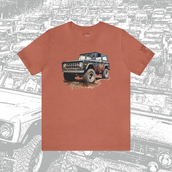 "Patina Pass" ~ LPV Maiden Voyage Collection • Who doesn't love an early Bronco with a little Patina? • Bella+Canvas 3001