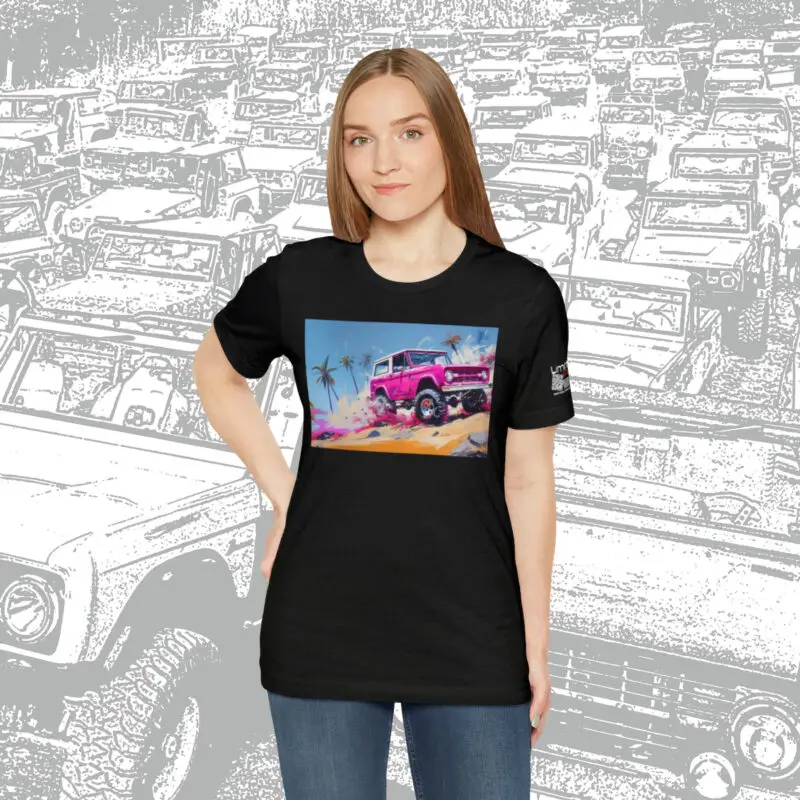 "Not Barbe" ~ LPV Maiden Voyage Collection • For those pink Bronco lovers out there. Watch out Ken, Not Barbie doesn't play! • Bella+Canvas 3001 - Image 4