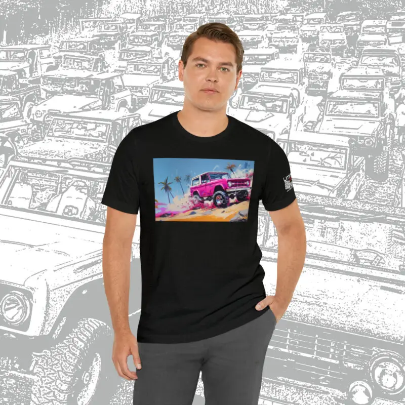 "Not Barbe" ~ LPV Maiden Voyage Collection • For those pink Bronco lovers out there. Watch out Ken, Not Barbie doesn't play! • Bella+Canvas 3001 - Image 5