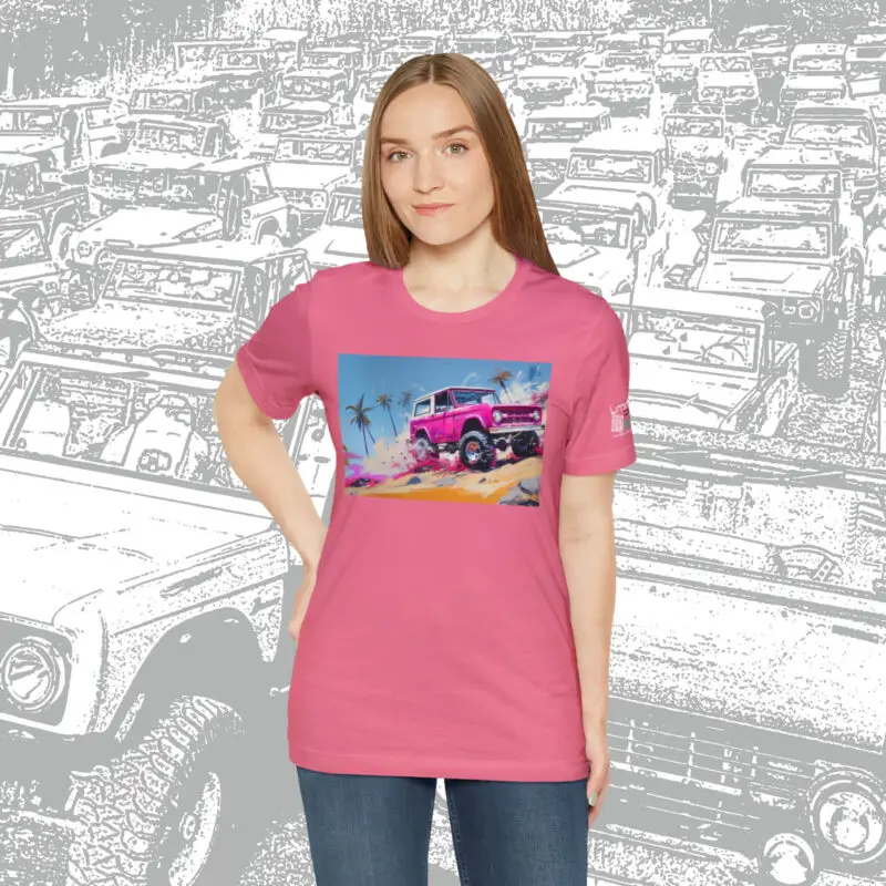"Not Barbe" ~ LPV Maiden Voyage Collection • For those pink Bronco lovers out there. Watch out Ken, Not Barbie doesn't play! • Bella+Canvas 3001 - Image 2
